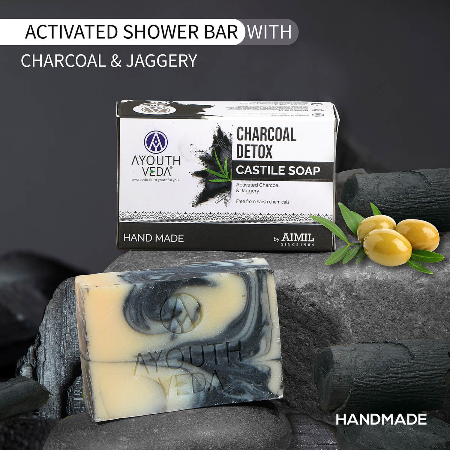Activated Charcoal Detox Soap
